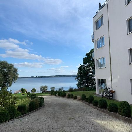 Ferienwohnung Am See Mit Terrasse 阿舍贝格 外观 照片