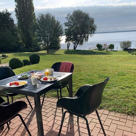 Ferienwohnung Am See Mit Terrasse 阿舍贝格 外观 照片