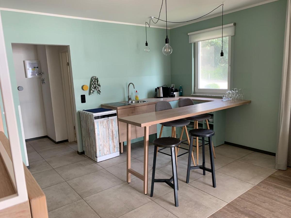 Ferienwohnung Am See Mit Terrasse 阿舍贝格 外观 照片