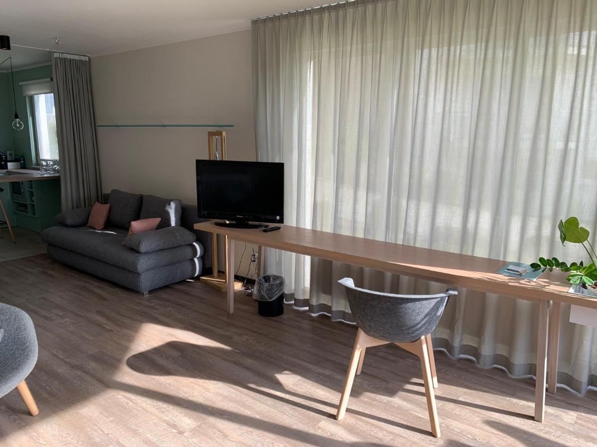 Ferienwohnung Am See Mit Terrasse 阿舍贝格 外观 照片