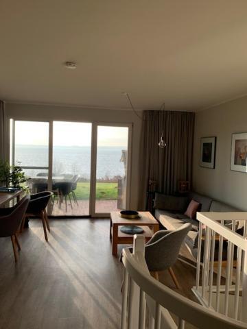 Ferienwohnung Am See Mit Terrasse 阿舍贝格 外观 照片